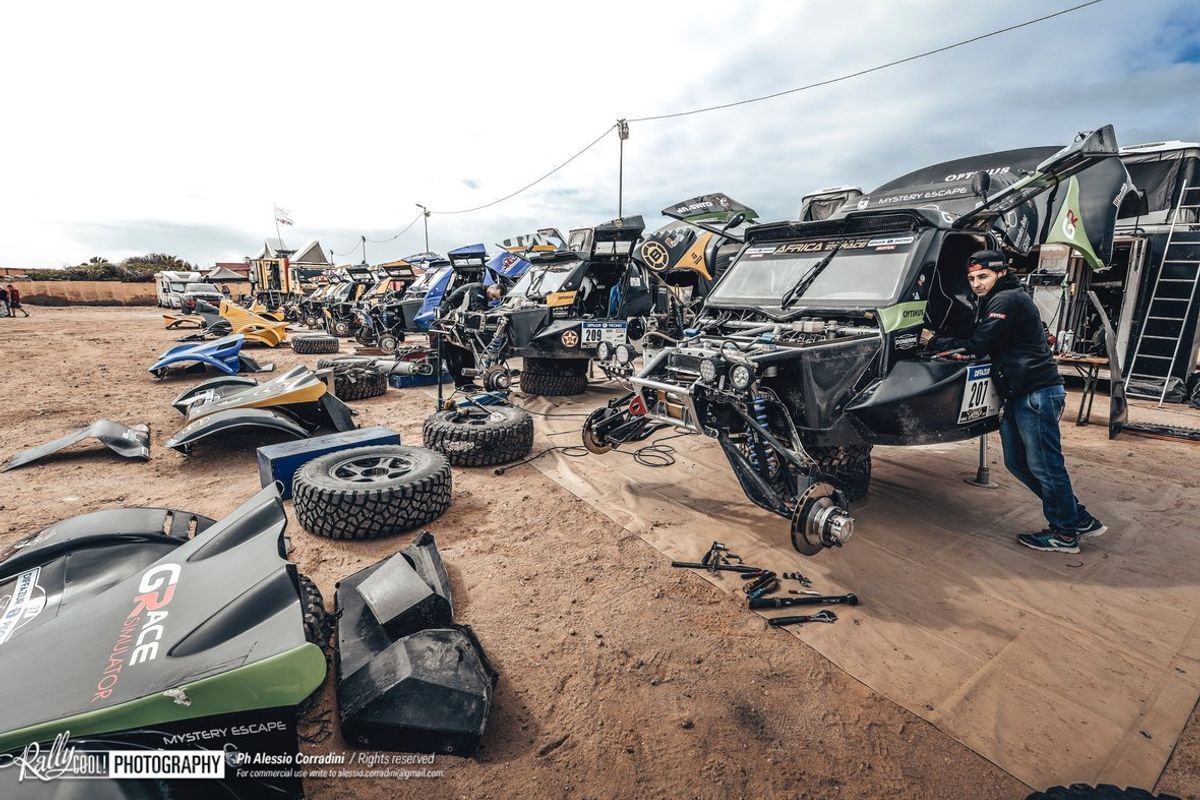 Africa Eco Race : A day off in Dakhla