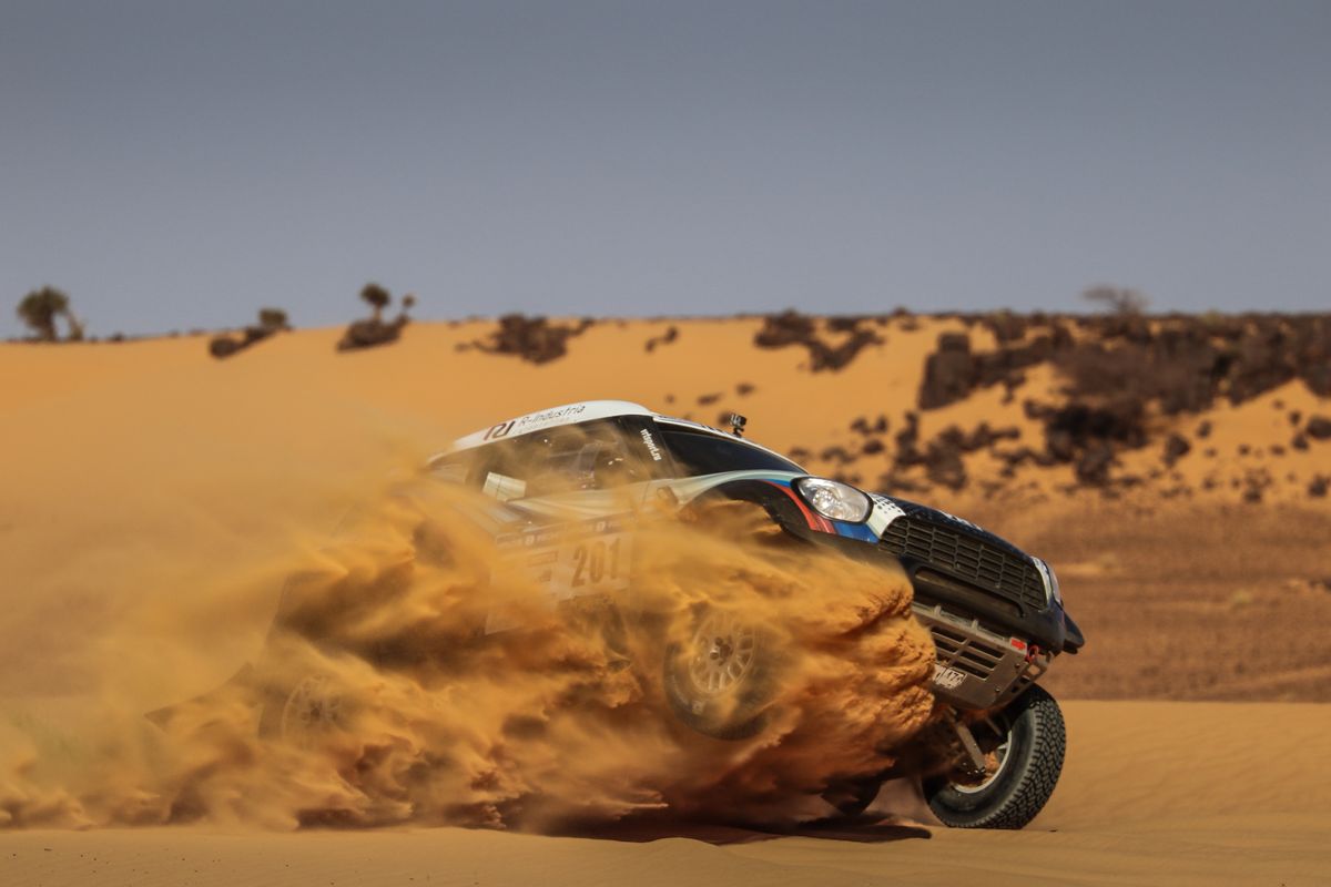 Africa Eco Race: Stage winners Dominique Laure and Paolo Ceci