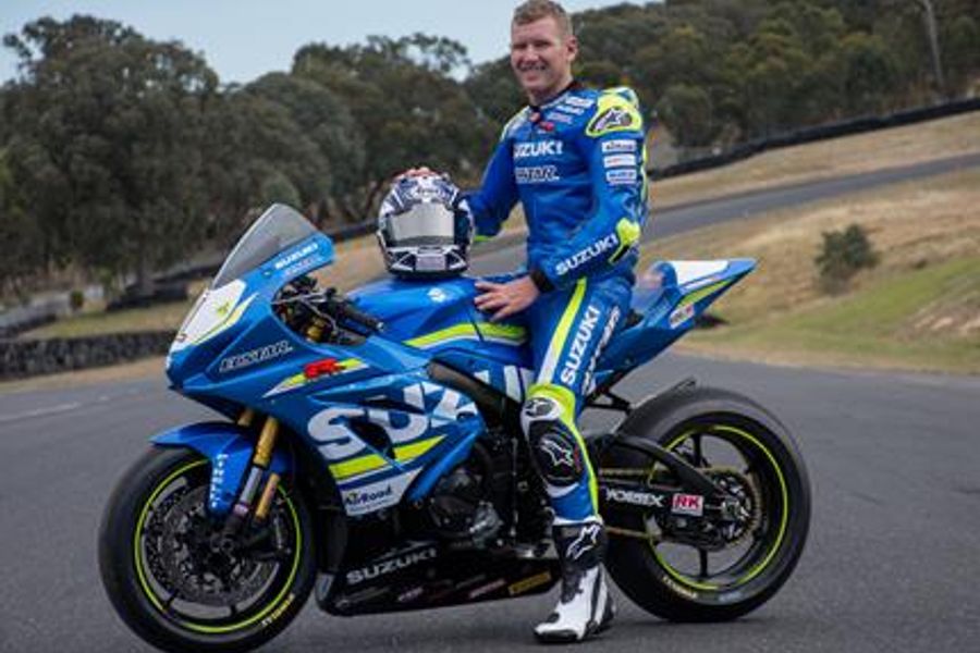 Suzuki's new line-up for Australian Superbikes