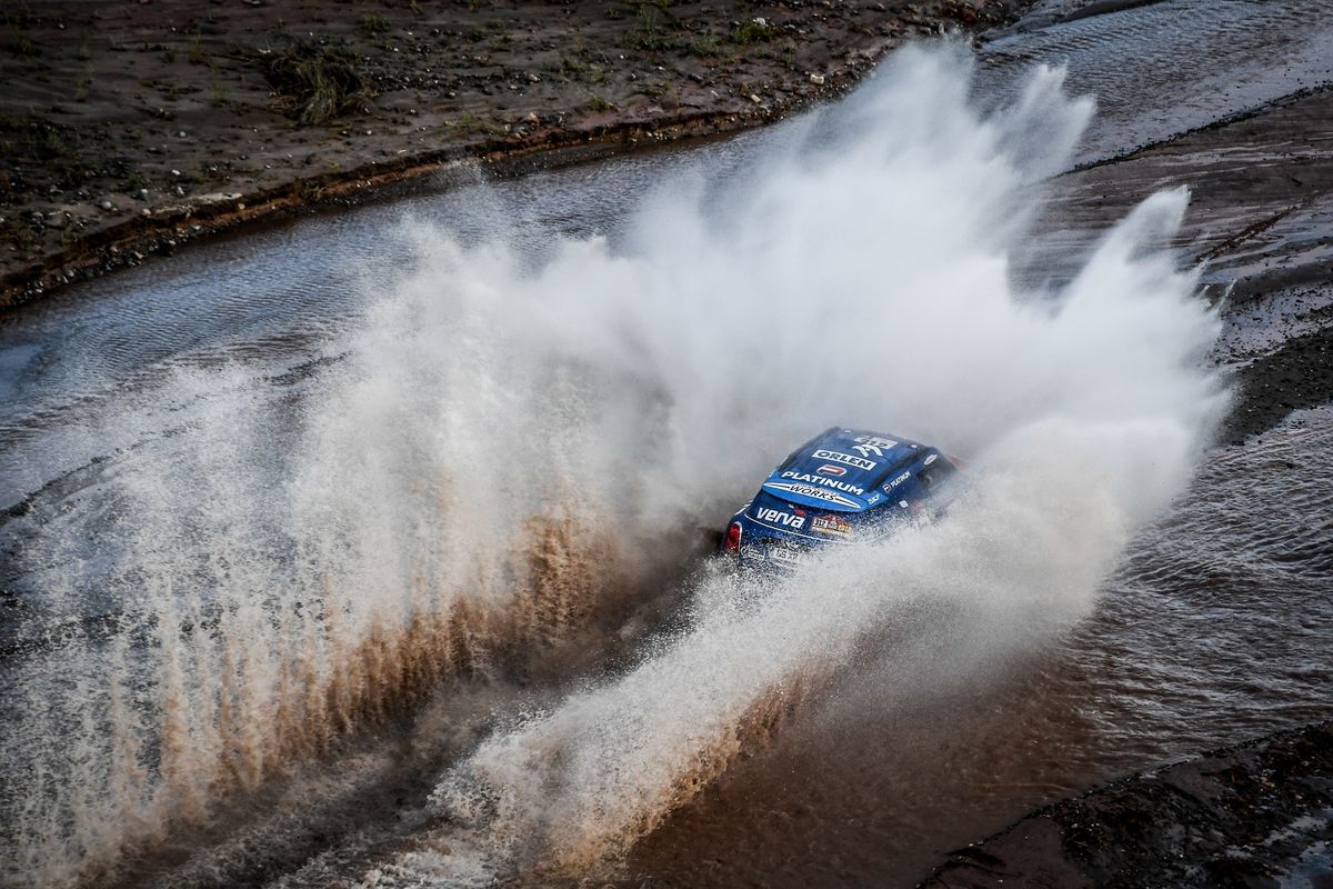 Dakar Stage 12 ends with three MINI crews in the top ten