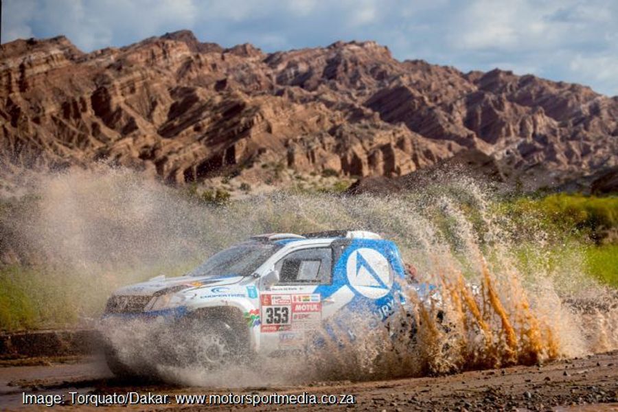 TreasuryOne duo move ahead to take Dakar rookie lead with 2 days to go