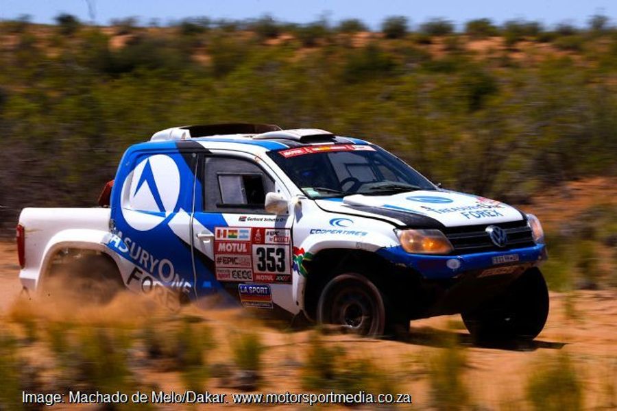 De Klerk & Schutte take TreasuryOne Amarok to Dakar rookie debut honours
