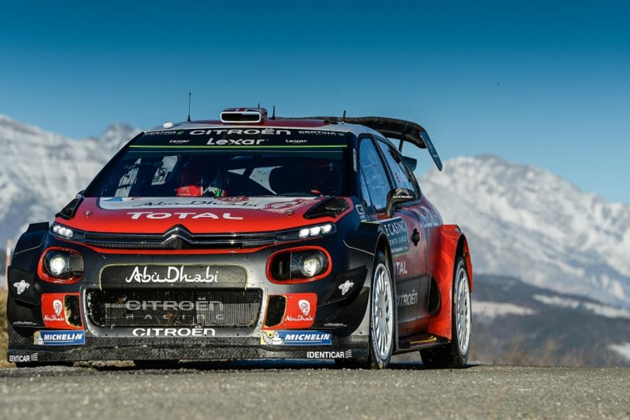 Citroën C3 WRC returns to the Monte Carlo Rally