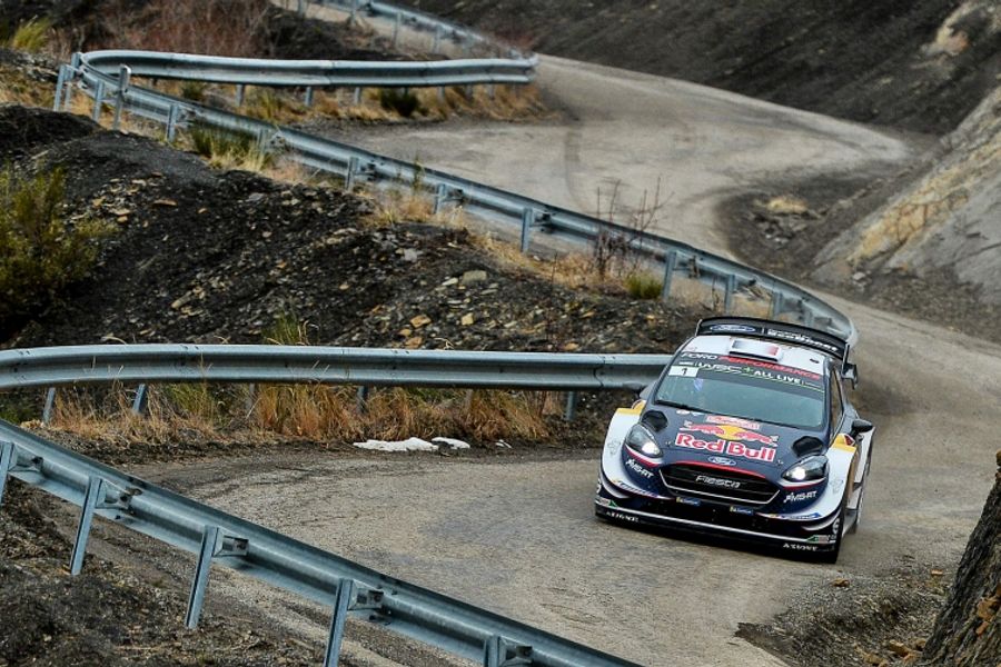 Another lucky escape sees Ogier maintain Rallye Monte Carlo lead