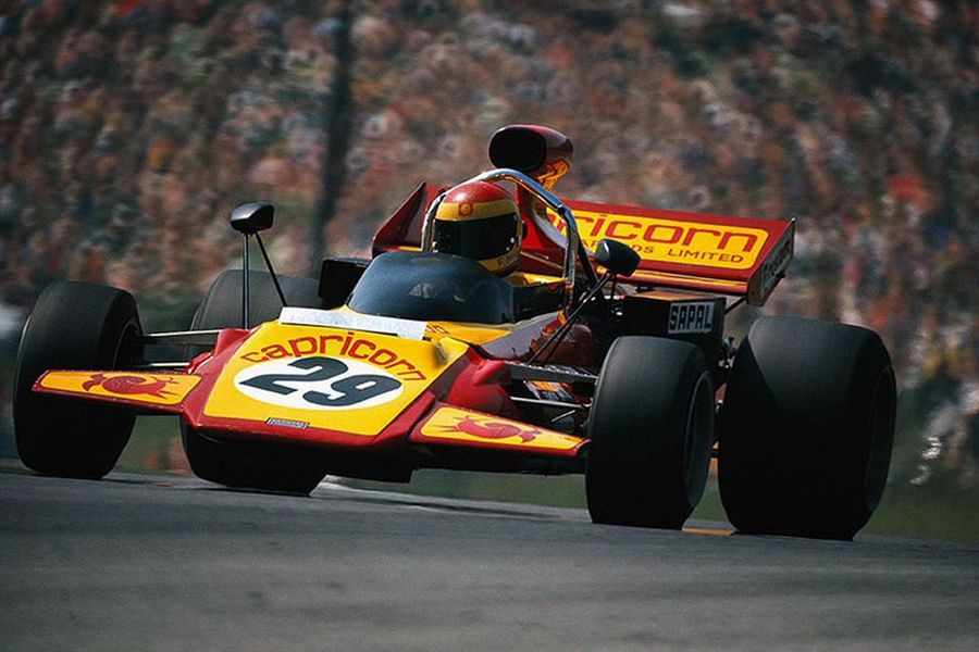 Rare restored Connew F1 car on display at Race Retro