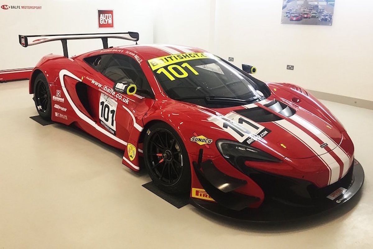 Balfe makes multi-class McLaren entry into Pirelli-equipped British GT