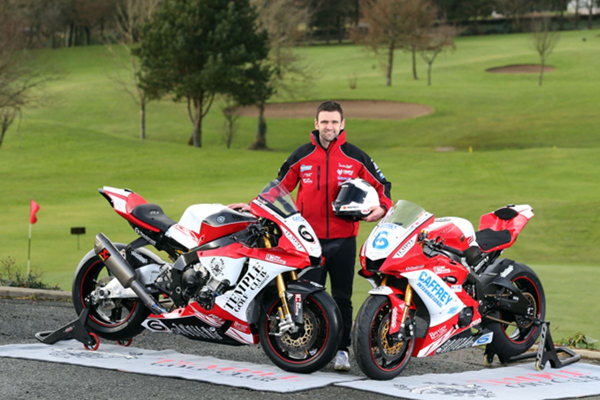 William Dunlop to ride Yamahas for Temple Golf Club at TT 2018