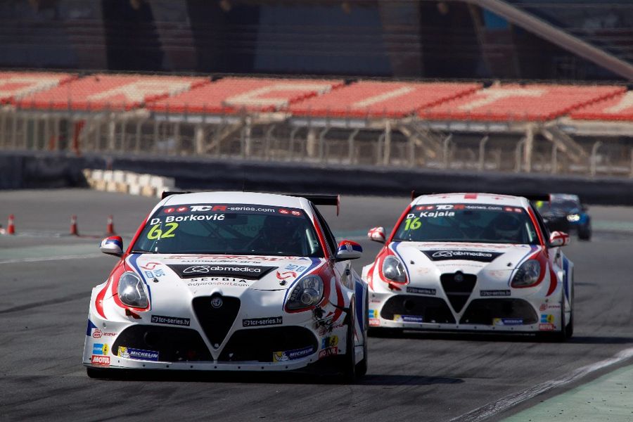 Two Alfa Romeo Giulietta TCR by Romeo Ferraris in the WTCR 2018