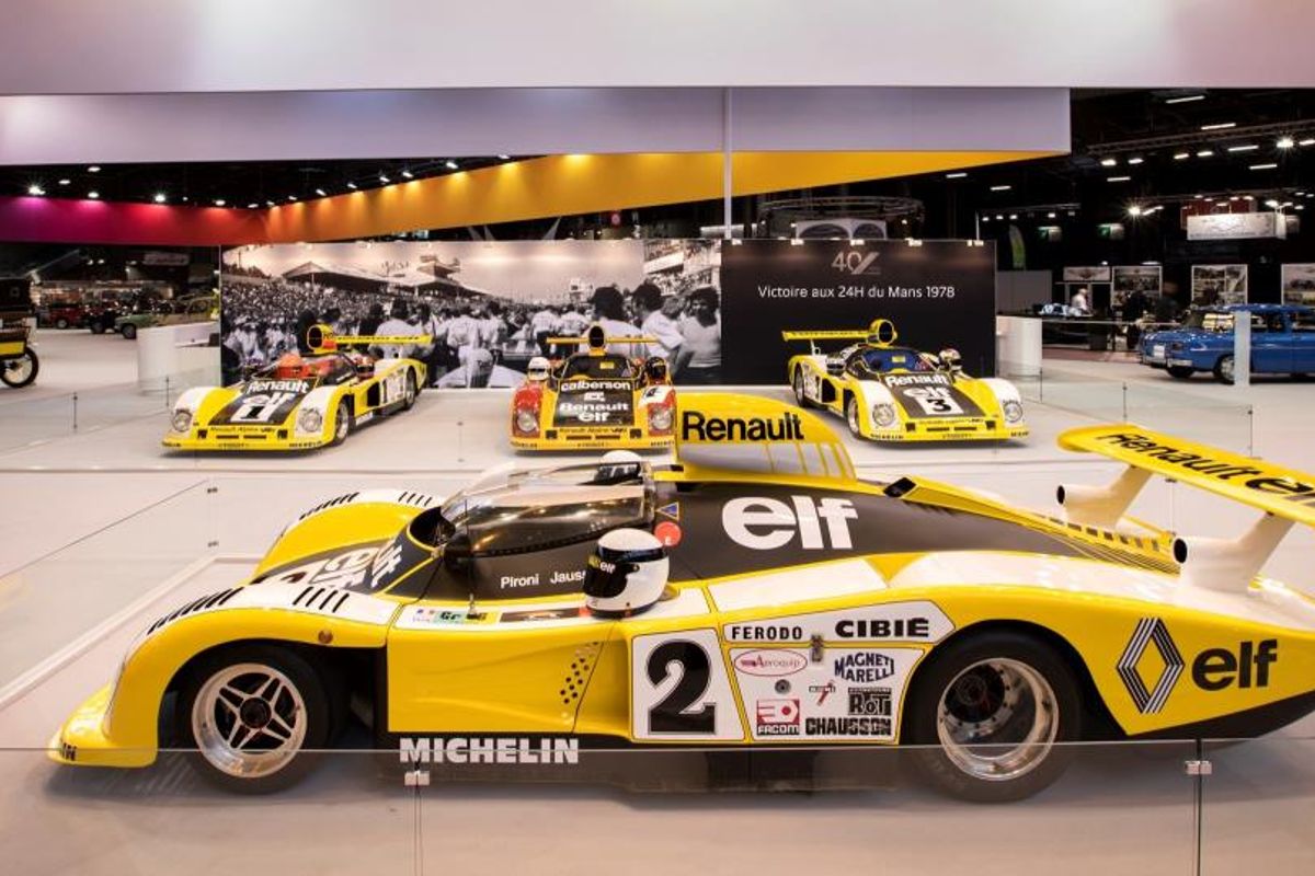 Alpine marks 40th Anniversary of Le Mans triumph at Rétromobile Paris