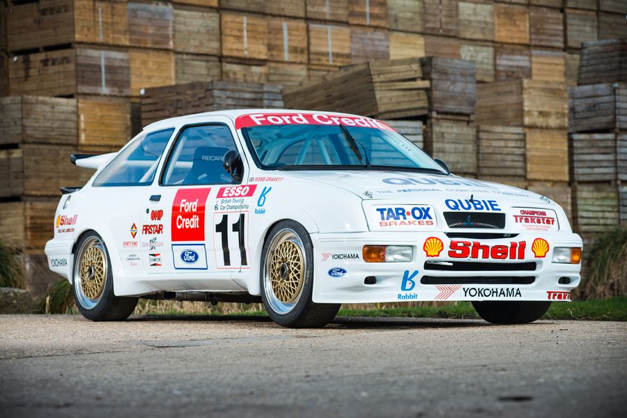 1990 Ford Sierra Cosworth RS500 BTCC ‘Group A’ winner offered for auction