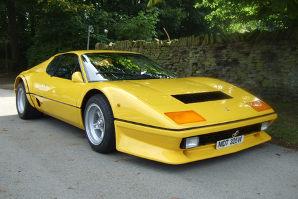 1981 Ferrari 512BB on offer at Race Retro