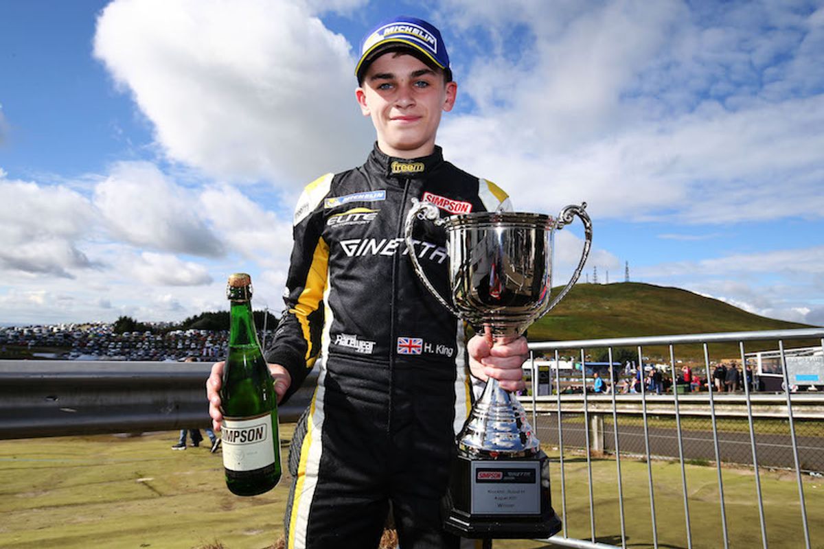Harry King graduates to Ginetta GT4 Supercup
