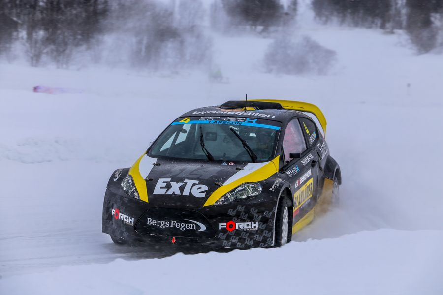 Larsson keeps his cool for RallyX on Ice victory