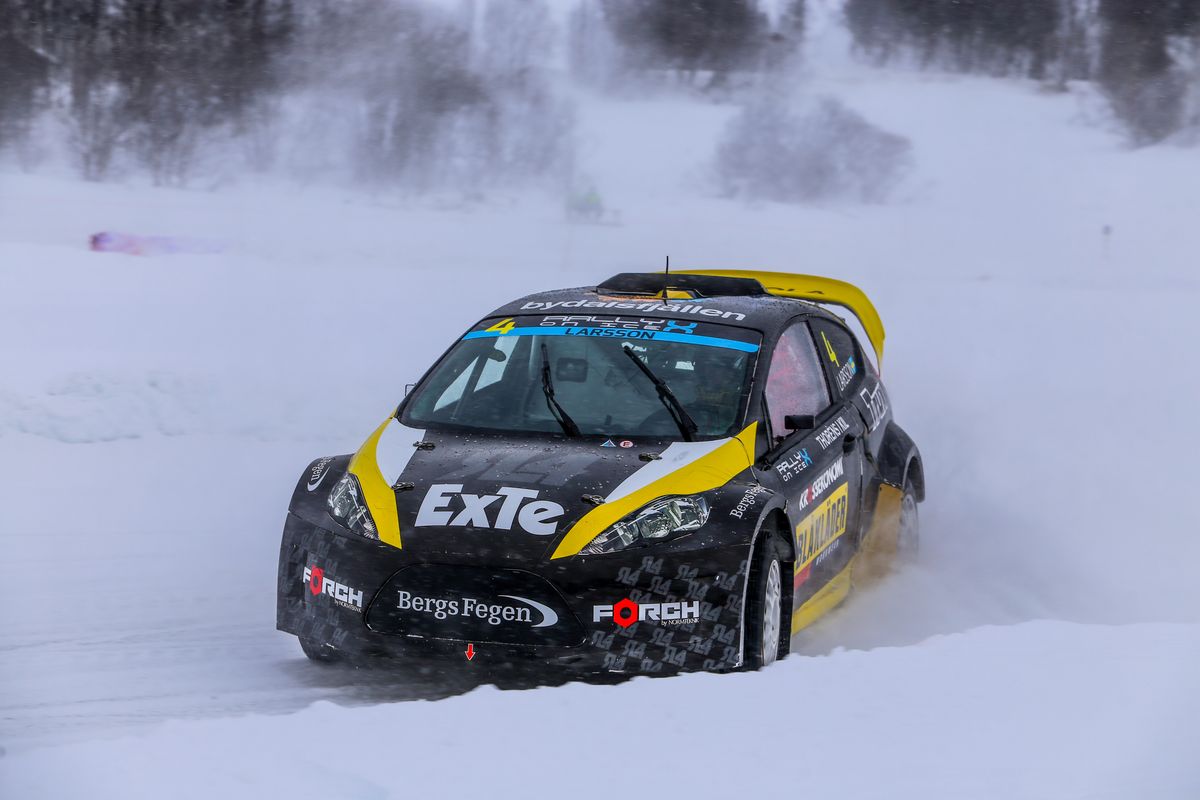 Larsson keeps his cool for RallyX on Ice victory