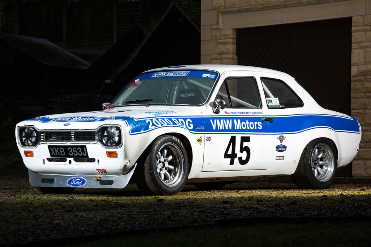 Race Retro: 1970 Ford Escort Mk.I RS1600 FIA race car still available, results