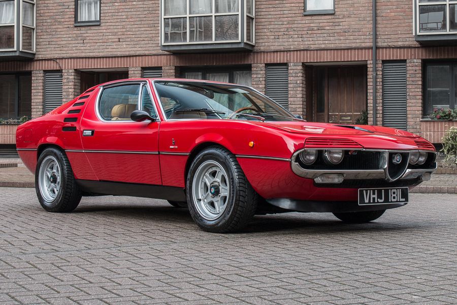 Restored 1972 Alfa Romeo Montreal for auction with CCA