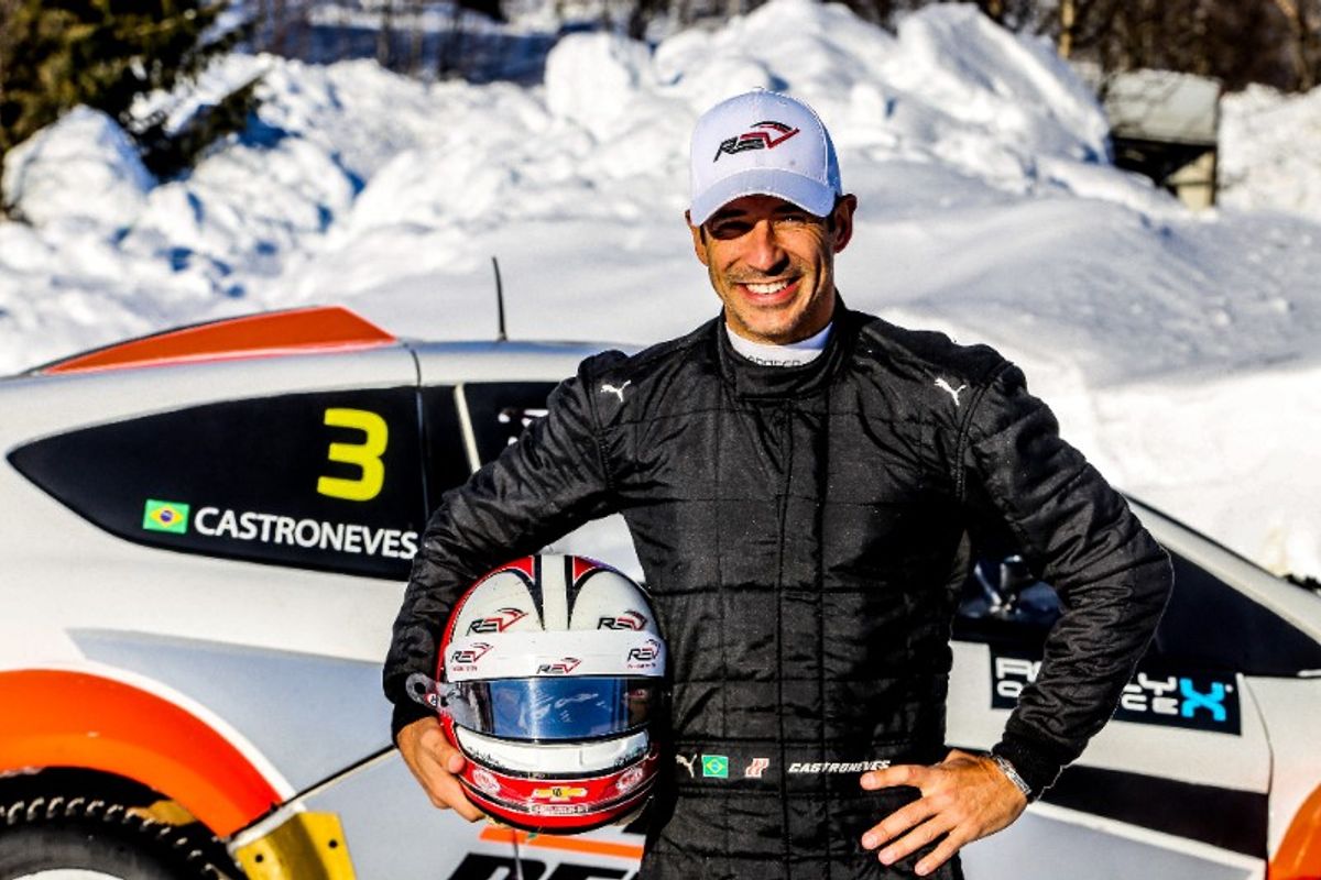 Castroneves: RallyX on Ice much more fun and difficult than I'd expected