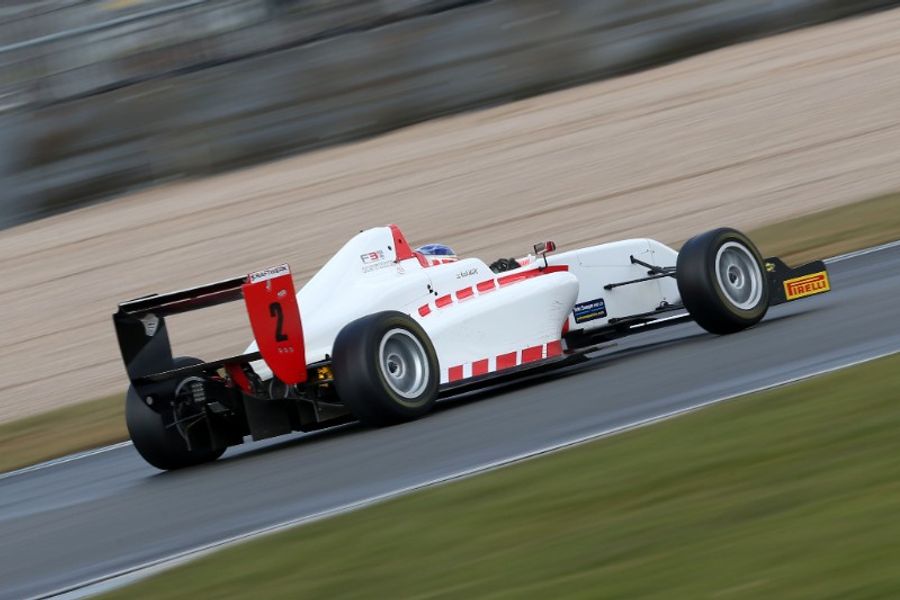 Kush Maini fastest on Donington Park British F3 Media Day test