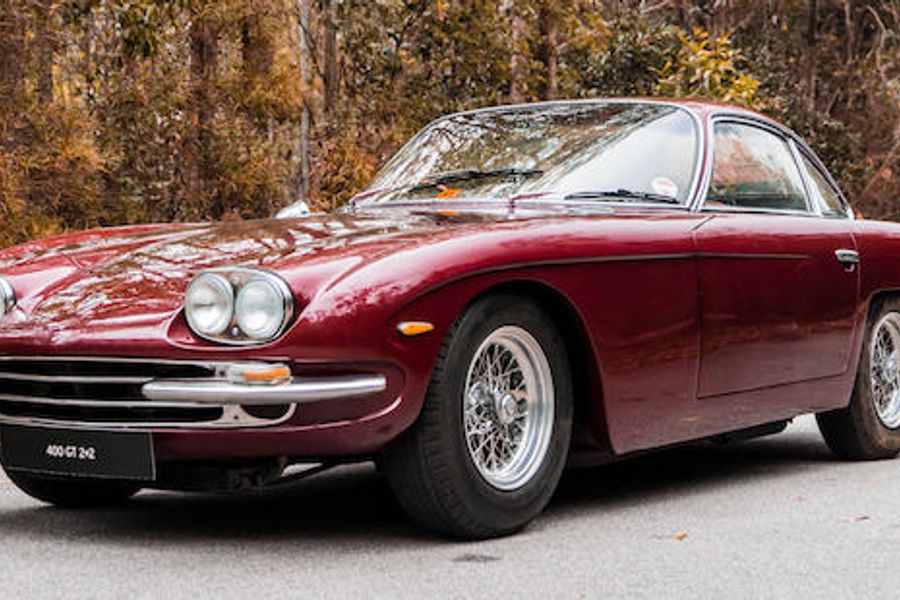 1967 Lamborghini 400GT 2+2 Coupe originally the property of Sir Paul McCartney at Bonhams