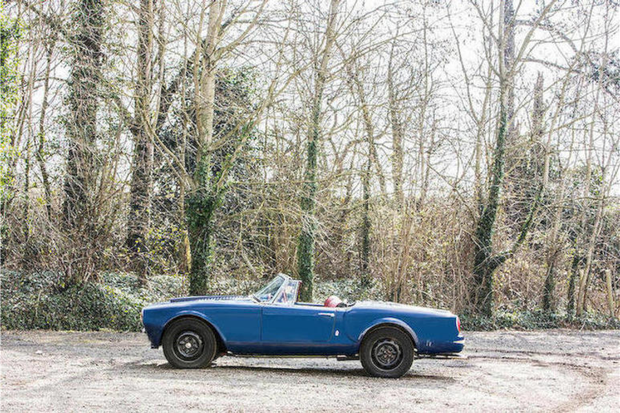 1956 Lancia Aurelia B24 Convertible at Goodwood Members Meeting