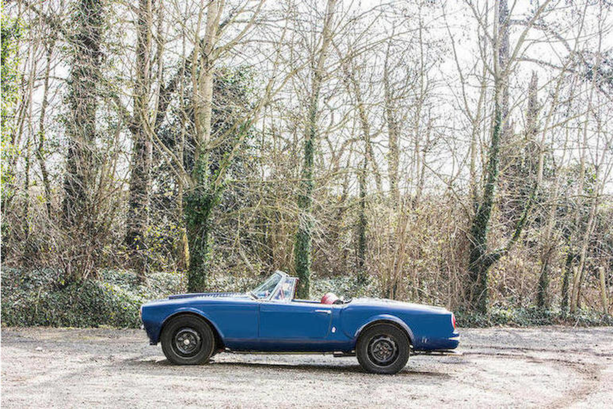 1956 Lancia Aurelia B24 Convertible at Goodwood Members Meeting