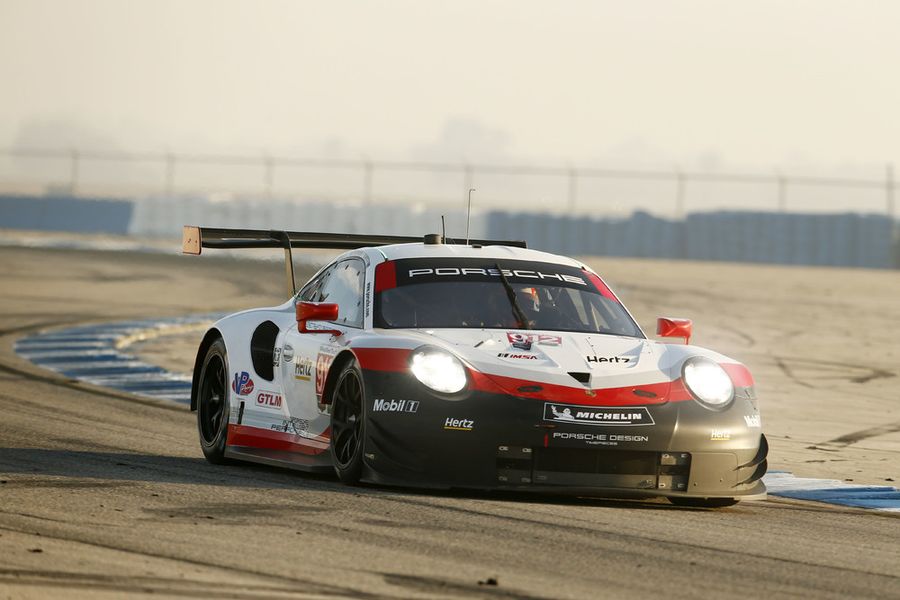 Best 911 RSR on third grid row for 12 Hours of Sebring