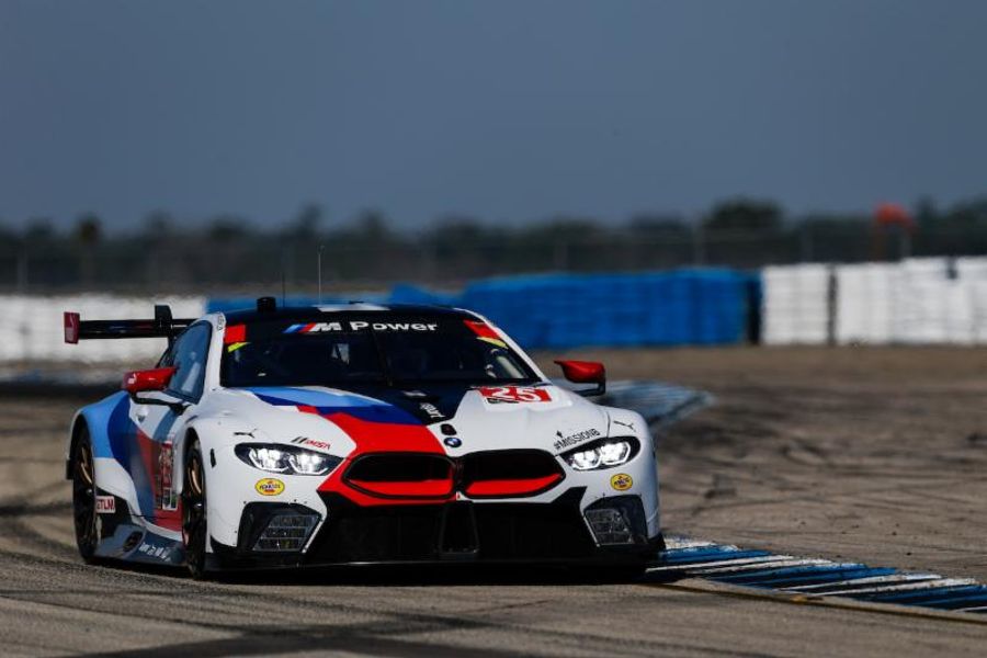 De Phillippi Delivers BMW's First GTLM Pole Since 2016 for 12 hrs of Sebring