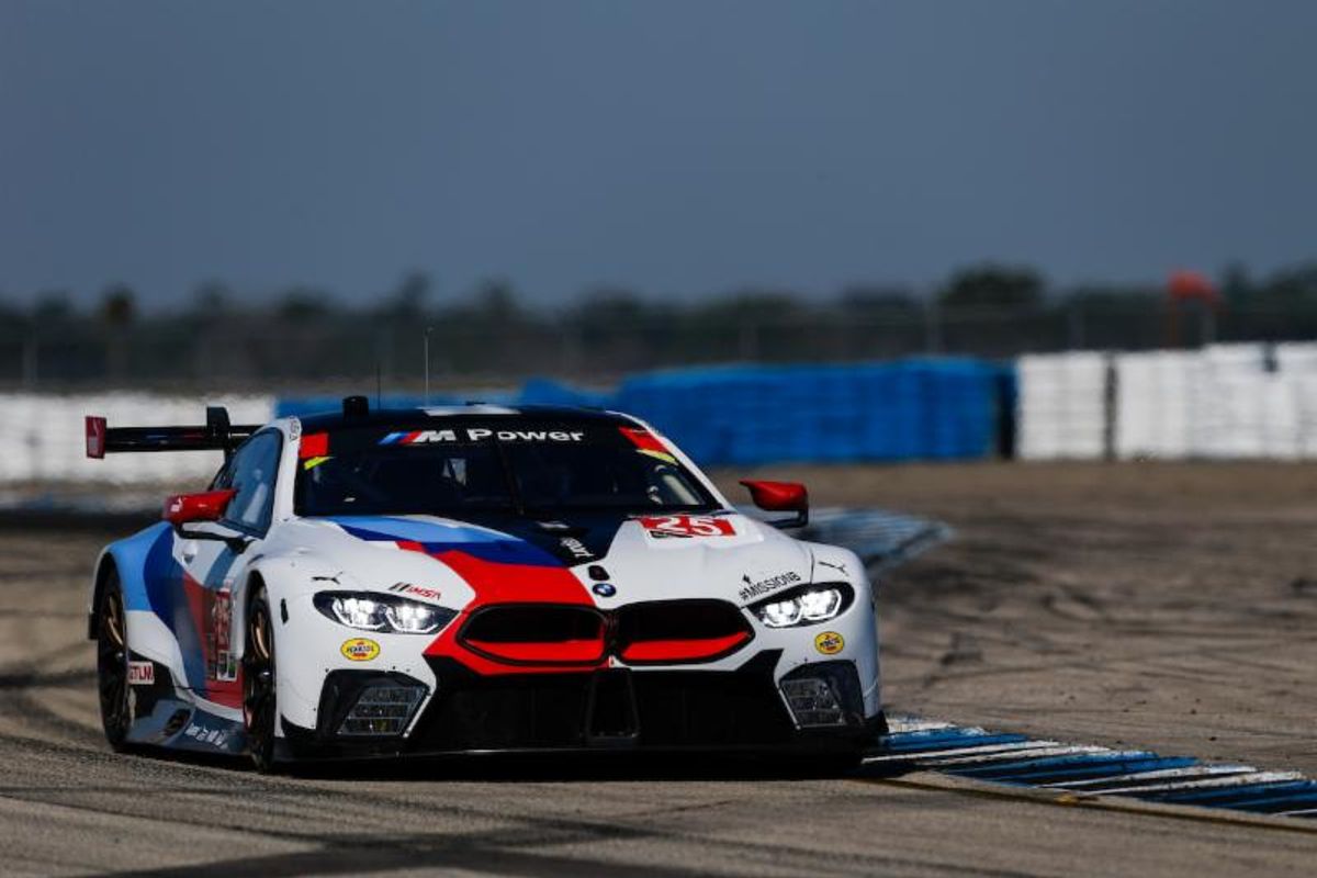 De Phillippi Delivers BMW's First GTLM Pole Since 2016 for 12 hrs of Sebring