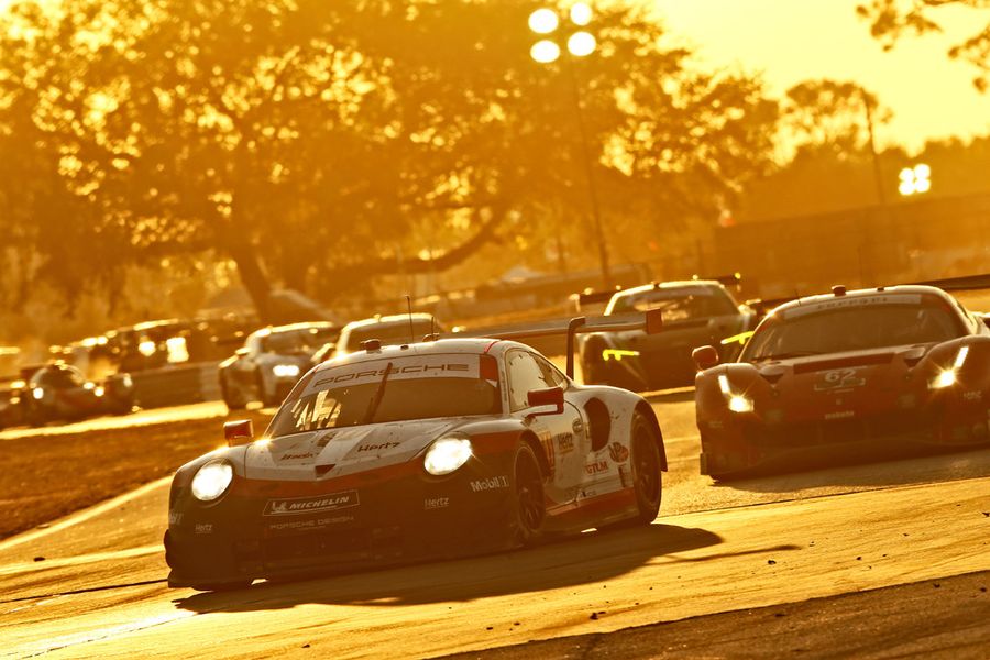 GTLM Victory and third place for Porsche at 12 Hours of Sebring