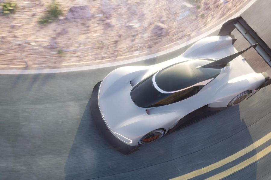 Volkswagen's I.D. R Pikes Peak all-electric prototype takes on Pikes Peak Hill Climb