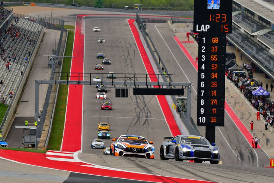 First victory for Audi R8 LMS GT4 in the United States