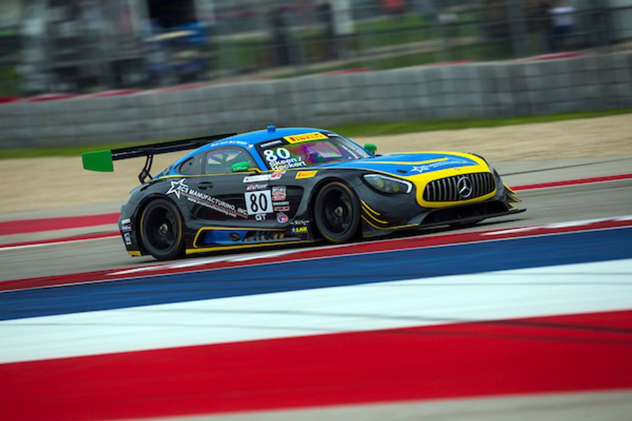 Pole and Double-Podium for Lone Star Racing Mercedes-AMG GT3