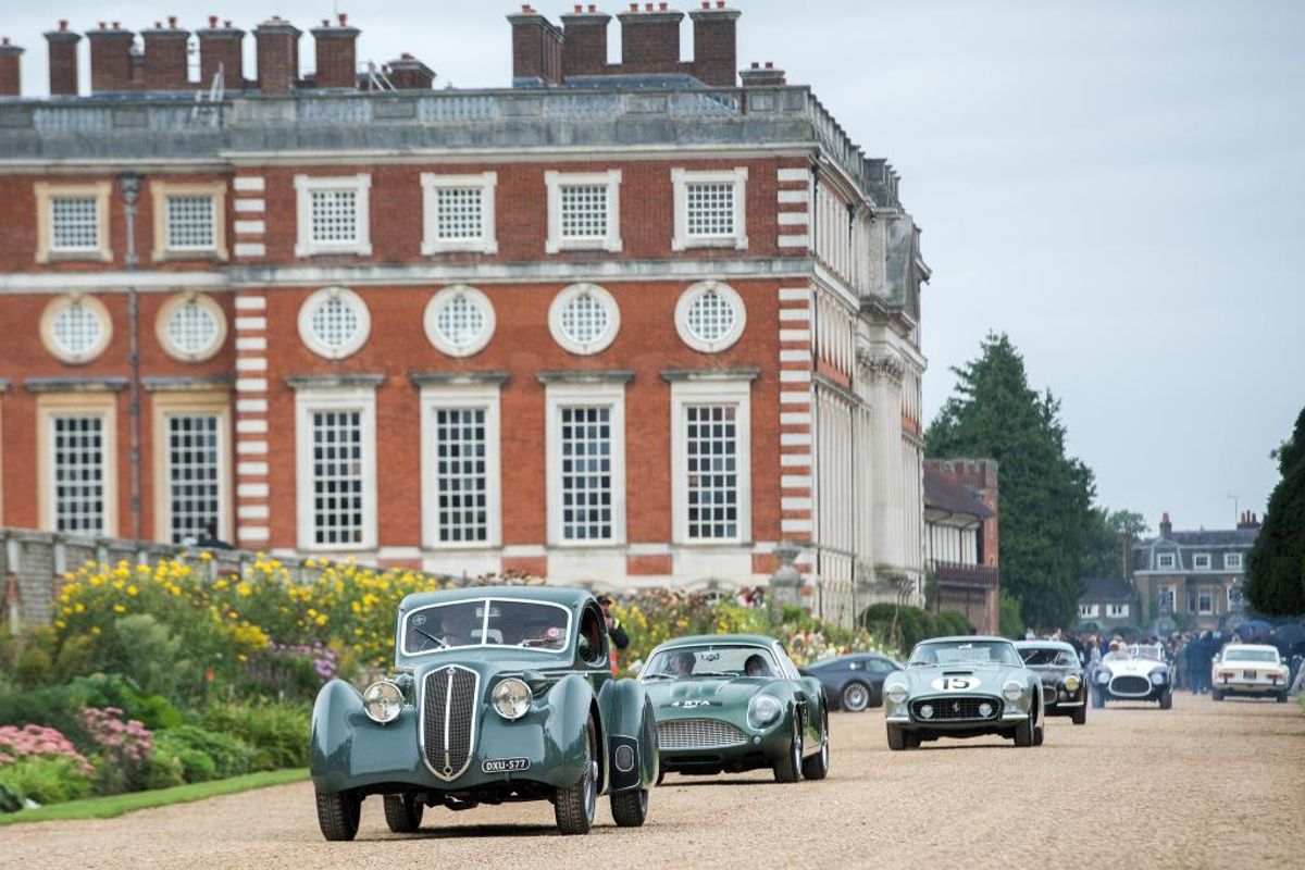 Tickets on sale for Hampton Court Palace Concours of Elegance