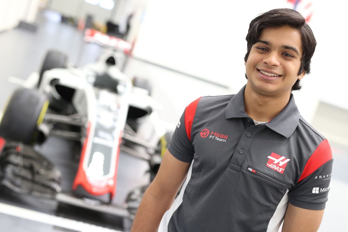 Arjun Maini Continues as Haas F1 Team Development Driver
