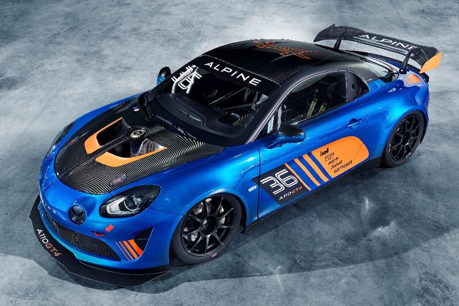 Competition debut scheduled for the Alpine A110 GT4
