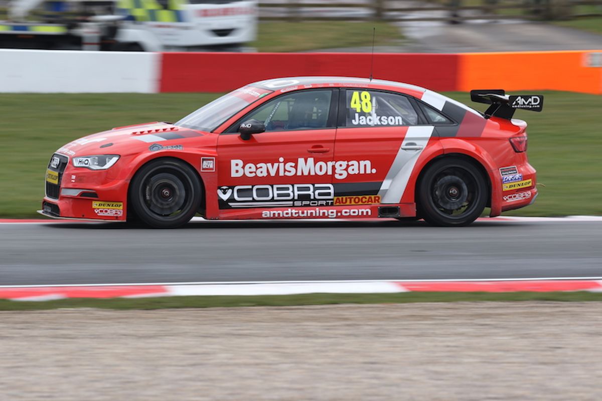 AmD with Cobra Exhausts targets BTCC points scoring start at Brands Hatch