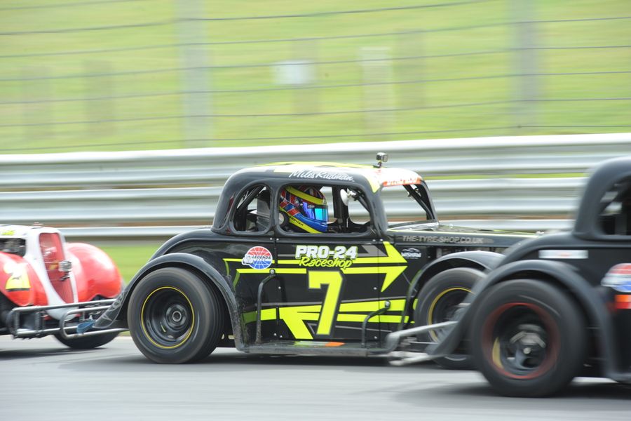 Rudman and Power take double wins at Brands Legends Cars National Championship
