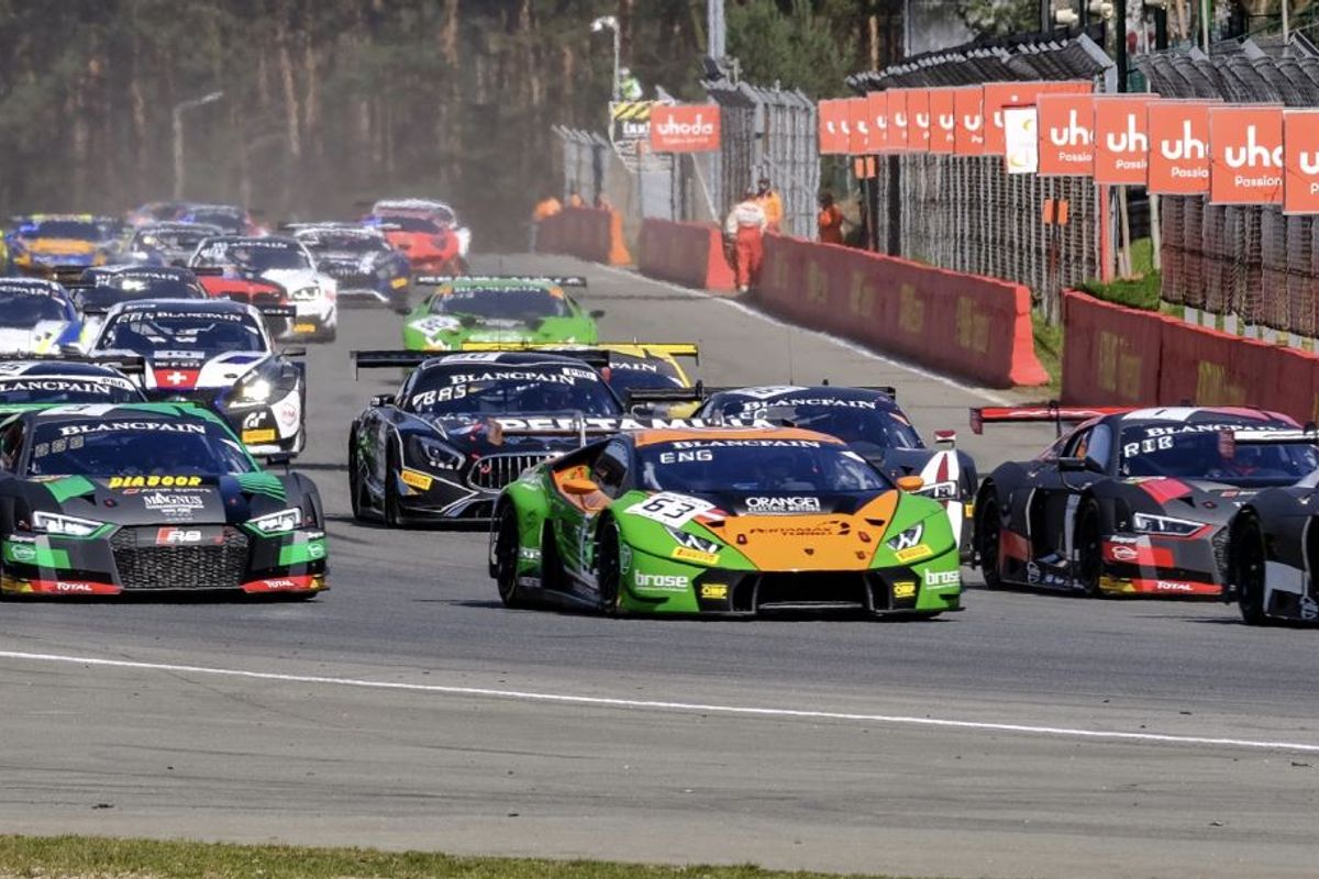 Bortolotti and Engelhart begin Blancpain GT title defence with Zolder victory