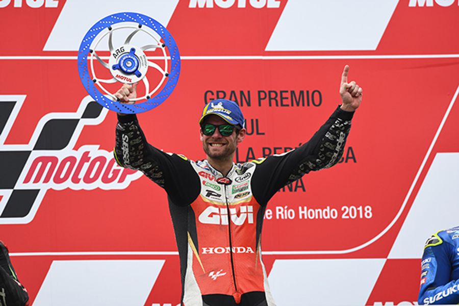 Crutchlow on top as MotoGP title fight explodes in Argentina