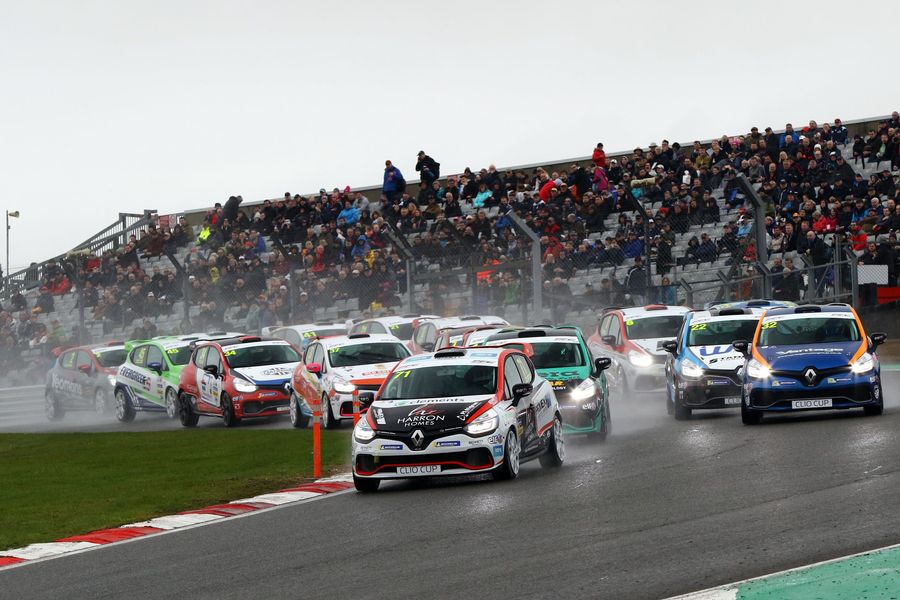 Wins for Rivett and Coates in Clio Cup openers at Brands Hatch