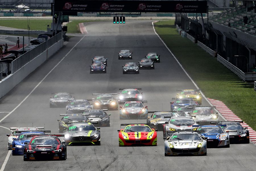 29 cars to contest Blancpain GT Series Asia's season opener at Sepang
