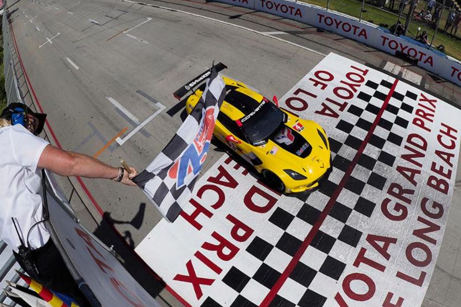 Corvette Racing's Gavin, Milner Take Second Straight GTLM Long Beach Win