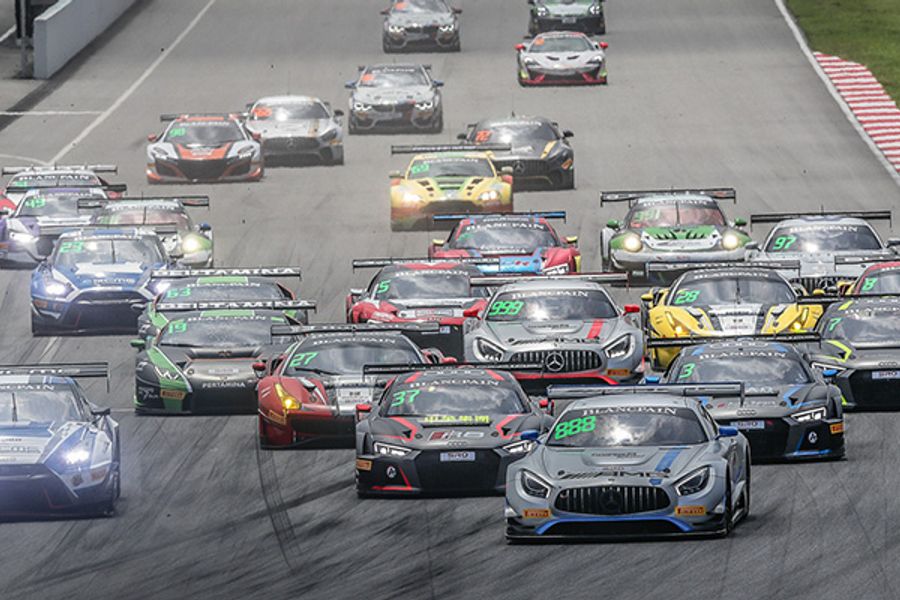 GruppeM's Bosi and Marciello seal Blancpain GT Asia Race 2 victory at Sepang