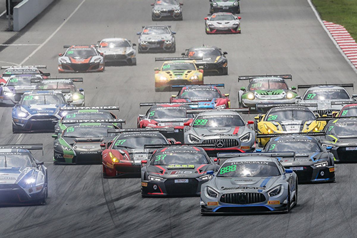 GruppeM's Bosi and Marciello seal Blancpain GT Asia Race 2 victory at Sepang