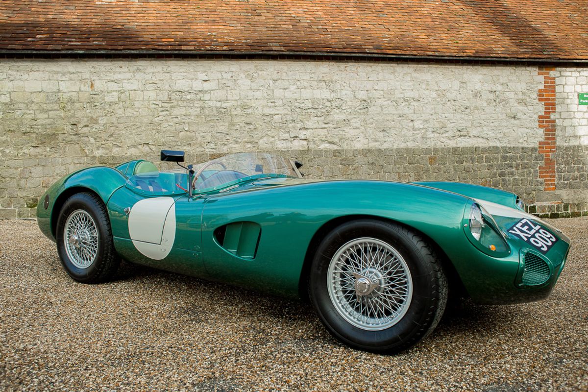 Rare recreation of 1950’s Aston Martin racing legend the DBR1  at Silverstone Auctions May Sale