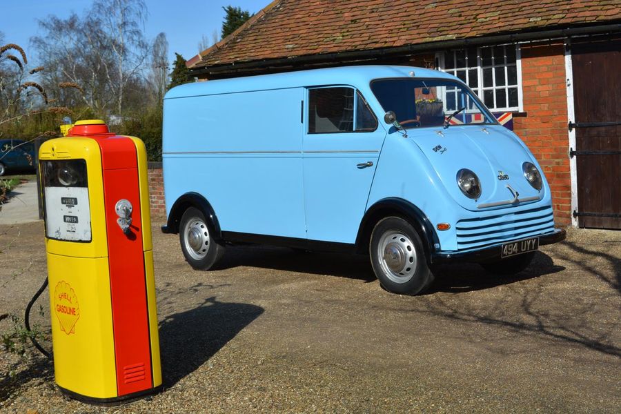 Not so speedy delivery: 1956 DKW Auto Union Schnellaster Kastenwagen F89 for auction with CCA