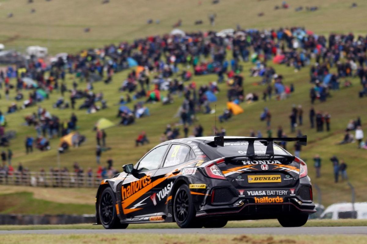 Maiden podium fires new boy Cammish up BTCC title standings