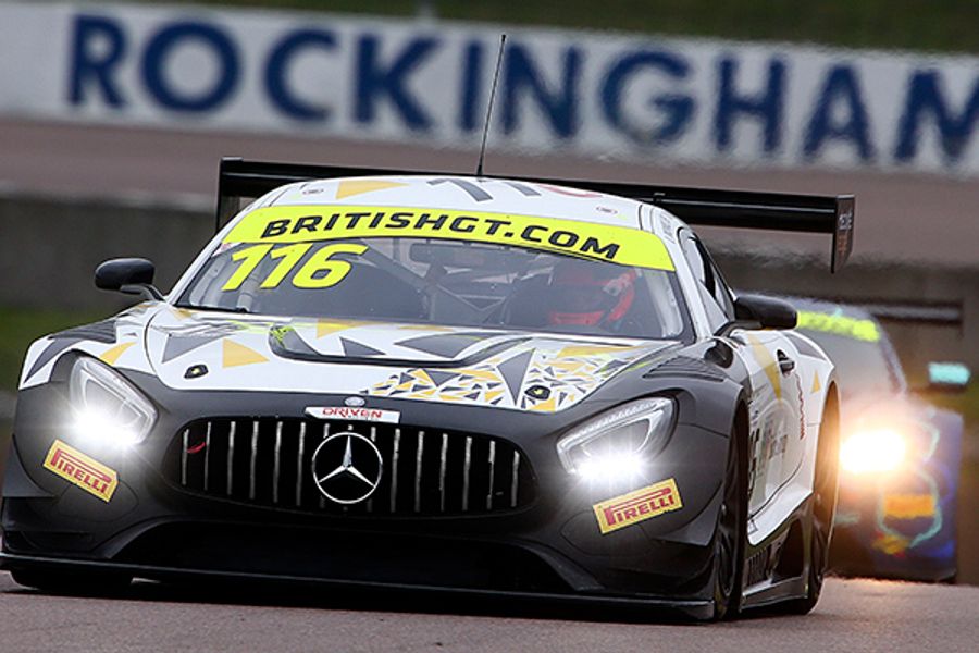 Mowle and Buurman win from the back as HHC claim GT4 spoils at Rockingham British GT
