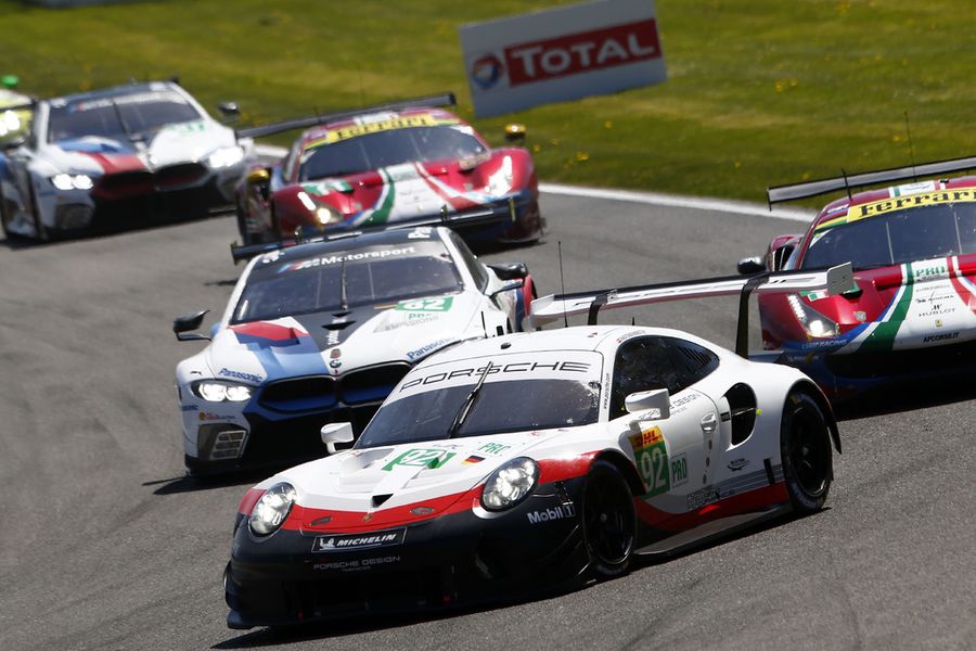 Porsche GT Team kicks of WEC sports car world championship with a podium