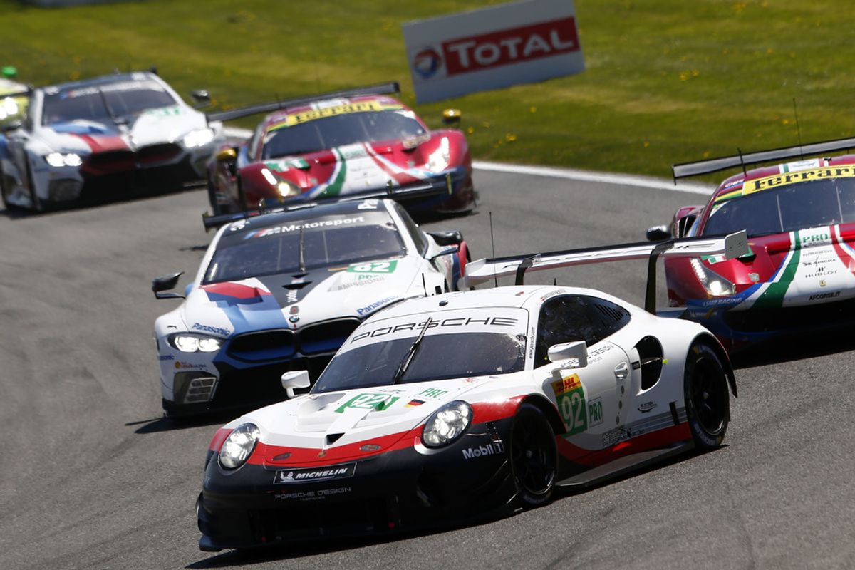 Porsche GT Team kicks of WEC sports car world championship with a podium